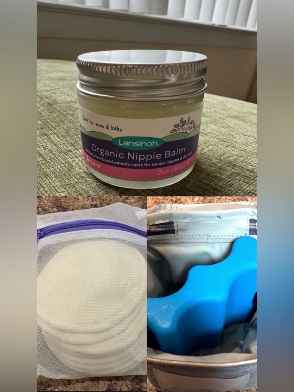 Breastfeeding Essentials Bundle | NEW Milk Cooler + Nursing Pads + Nipple Balm 🤱